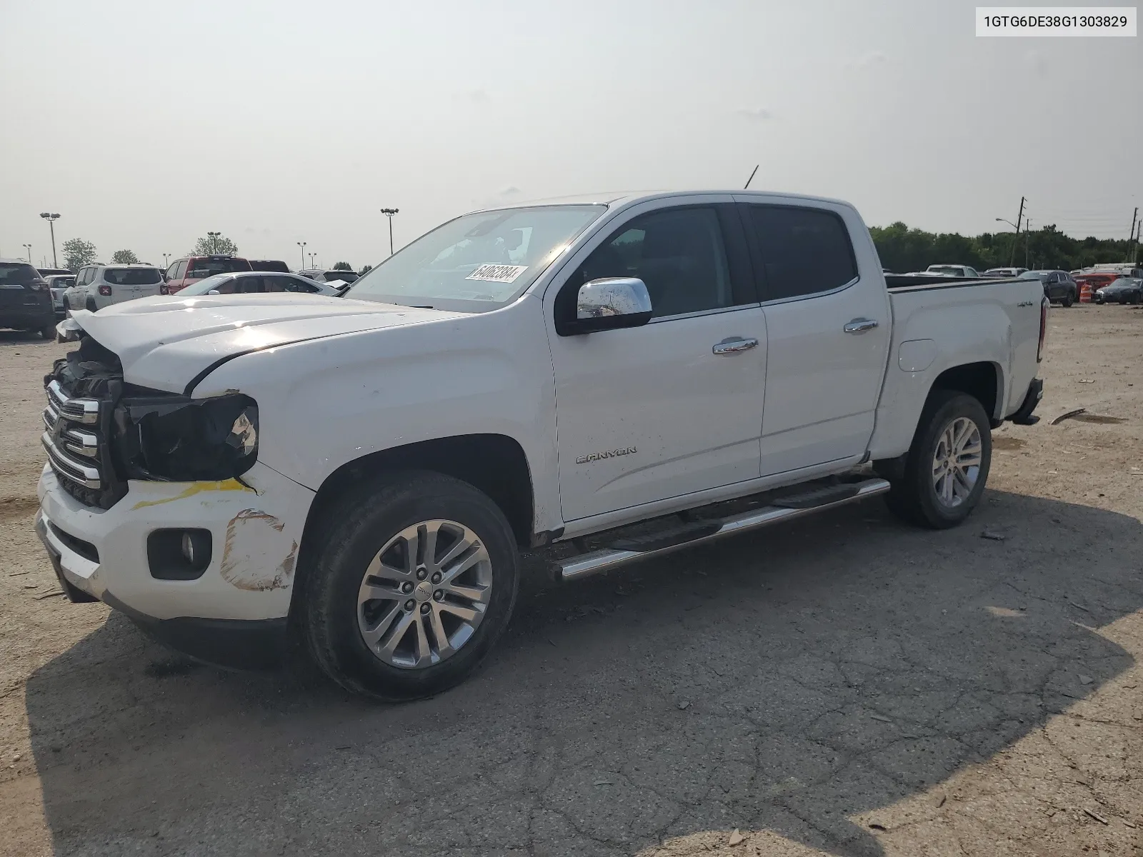 1GTG6DE38G1303829 2016 GMC Canyon Slt