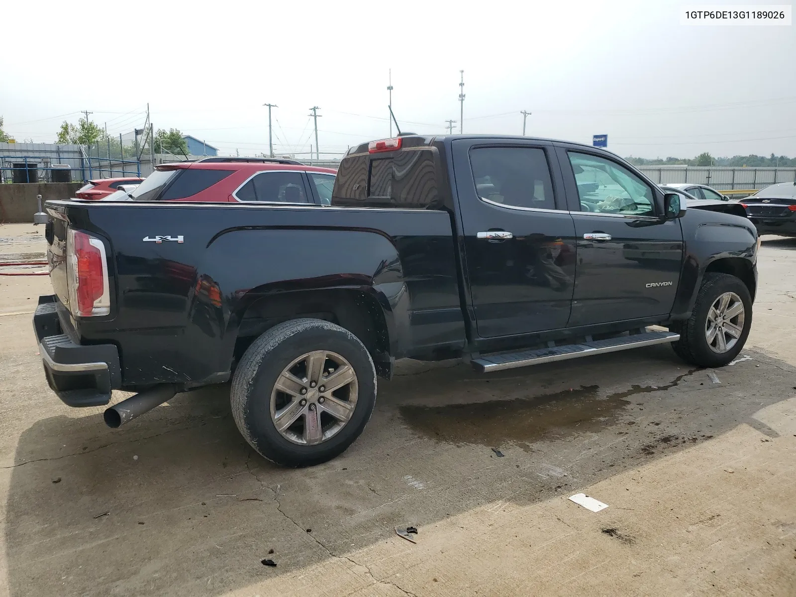 2016 GMC Canyon Slt VIN: 1GTP6DE13G1189026 Lot: 64809784