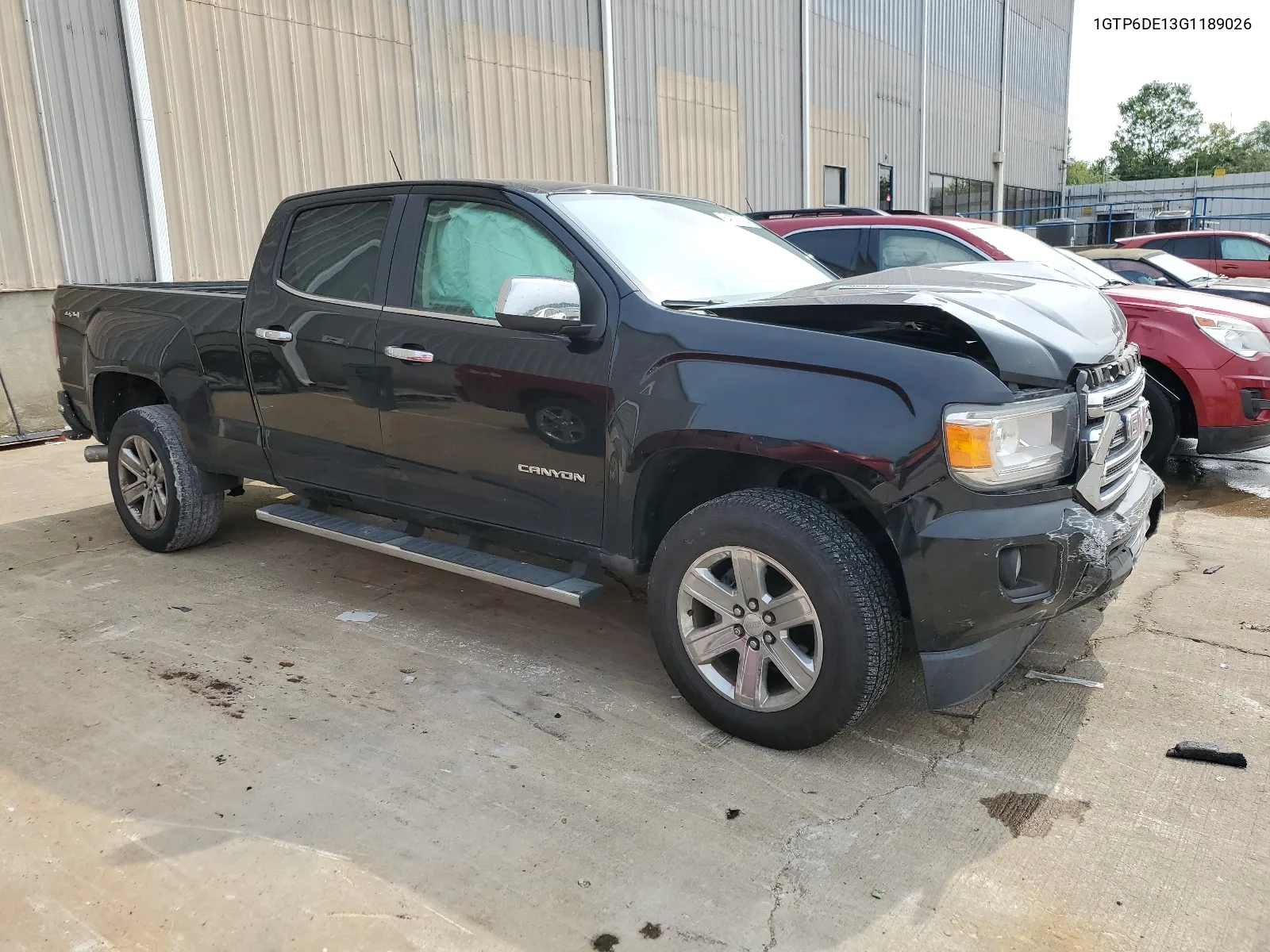 2016 GMC Canyon Slt VIN: 1GTP6DE13G1189026 Lot: 64809784