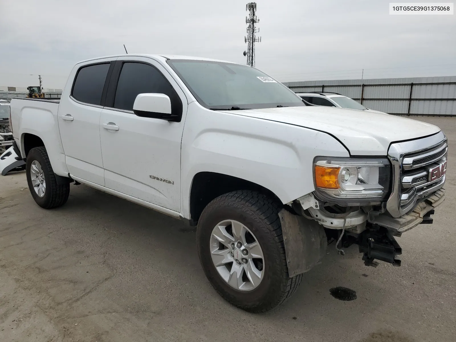 2016 GMC Canyon Sle VIN: 1GTG5CE39G1375068 Lot: 65466624