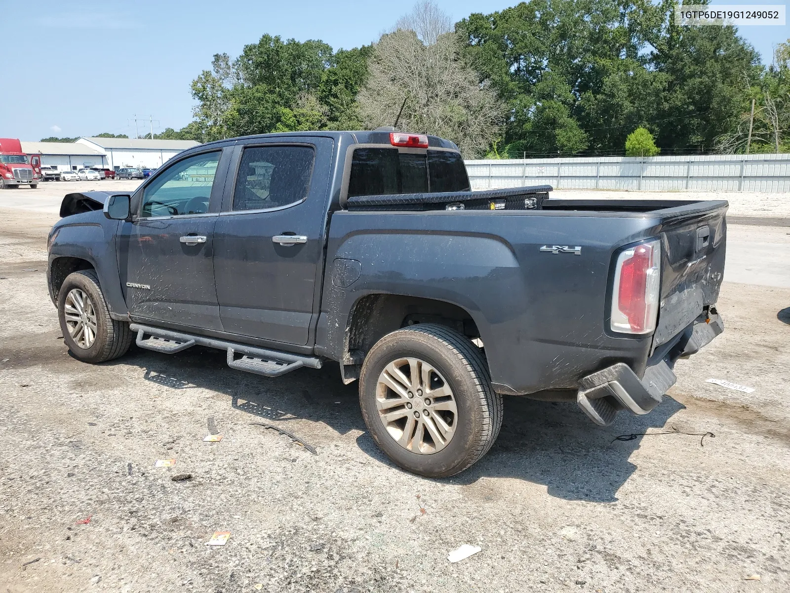 2016 GMC Canyon Slt VIN: 1GTP6DE19G1249052 Lot: 67493774