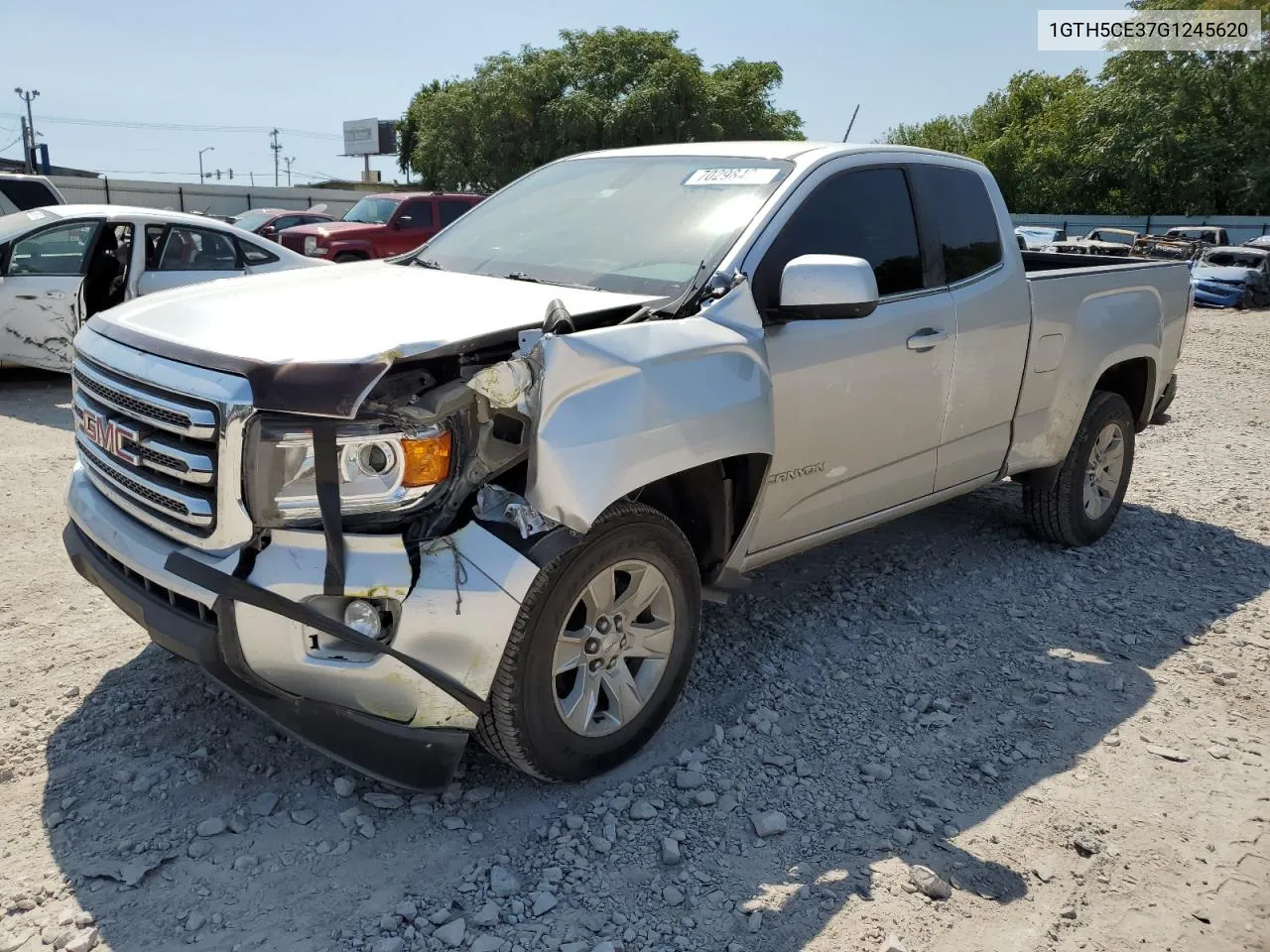 2016 GMC Canyon Sle VIN: 1GTH5CE37G1245620 Lot: 70298494