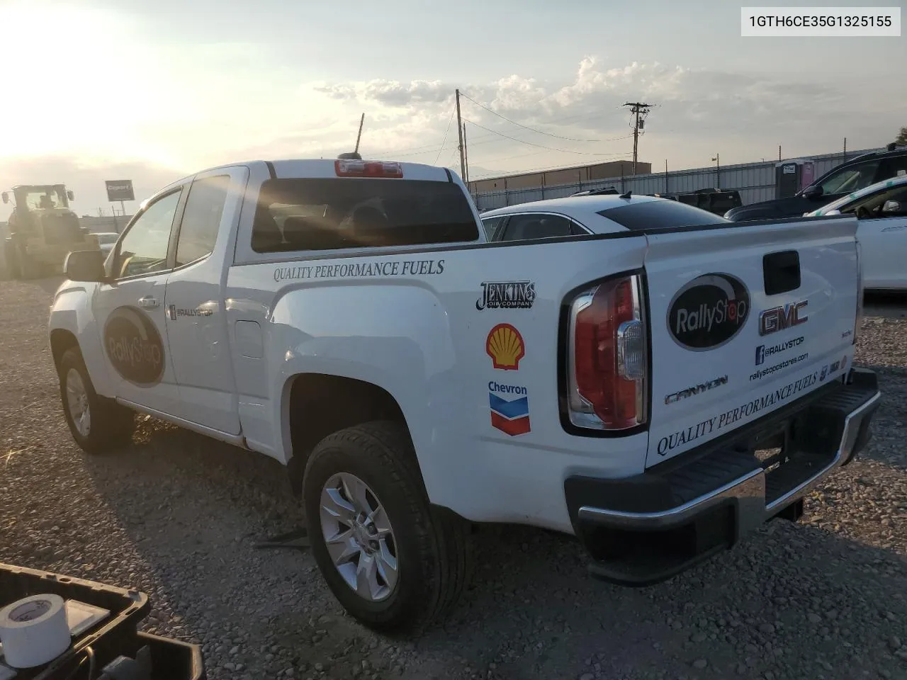 1GTH6CE35G1325155 2016 GMC Canyon Sle