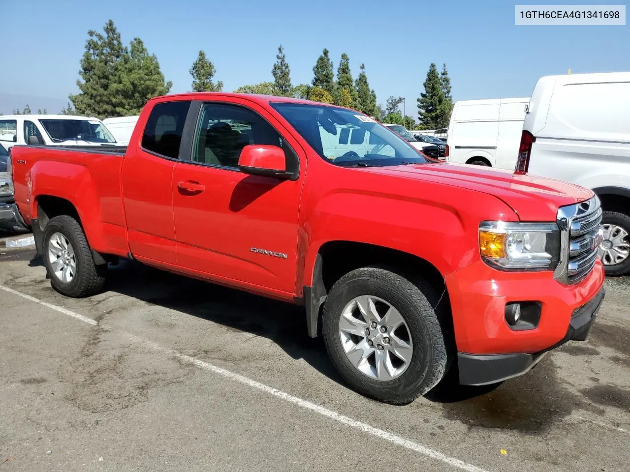 2016 GMC Canyon Sle VIN: 1GTH6CEA4G1341698 Lot: 71287204