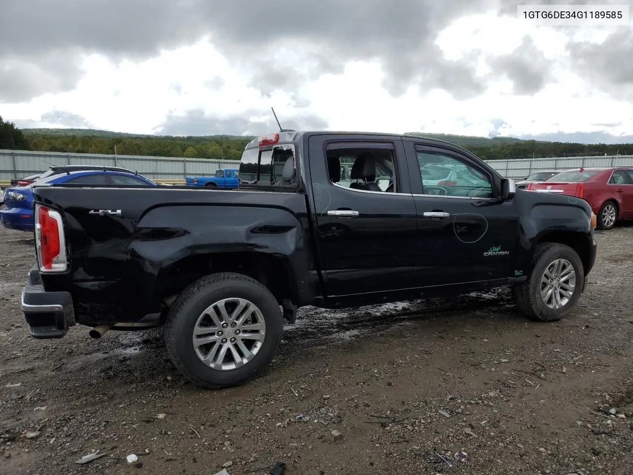 1GTG6DE34G1189585 2016 GMC Canyon Slt