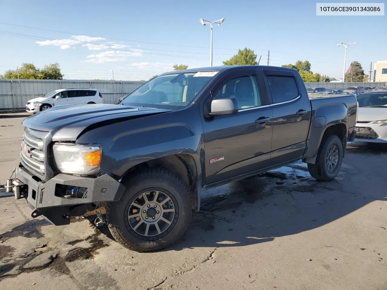 2016 GMC Canyon Sle VIN: 1GTG6CE39G1343086 Lot: 73377374