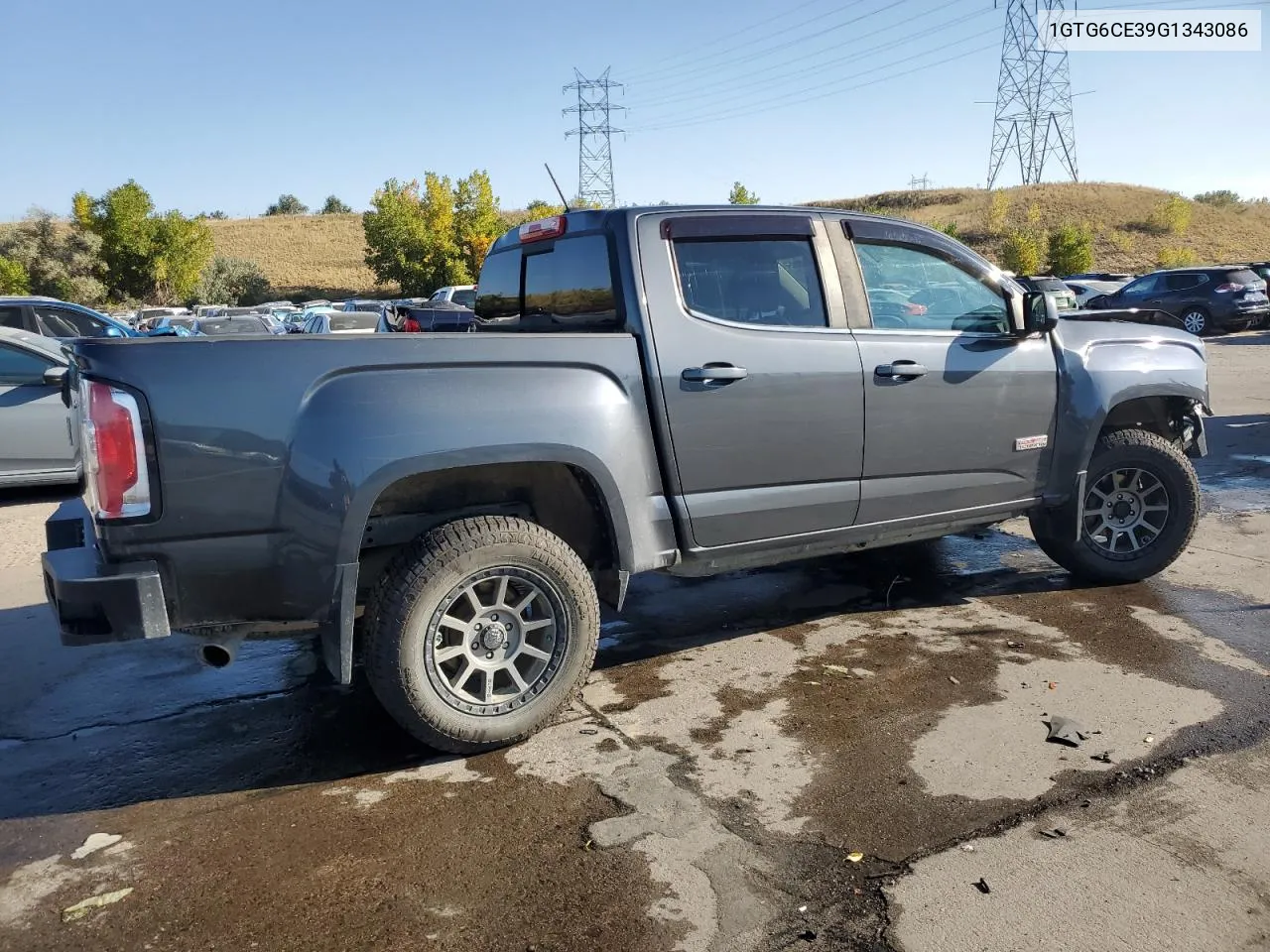 2016 GMC Canyon Sle VIN: 1GTG6CE39G1343086 Lot: 73377374