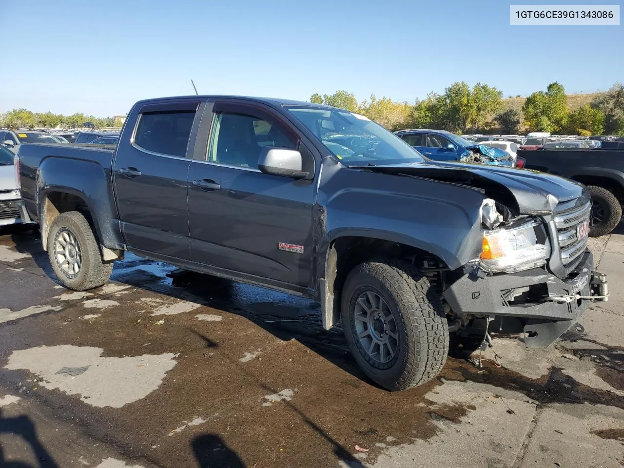 2016 GMC Canyon Sle VIN: 1GTG6CE39G1343086 Lot: 73377374