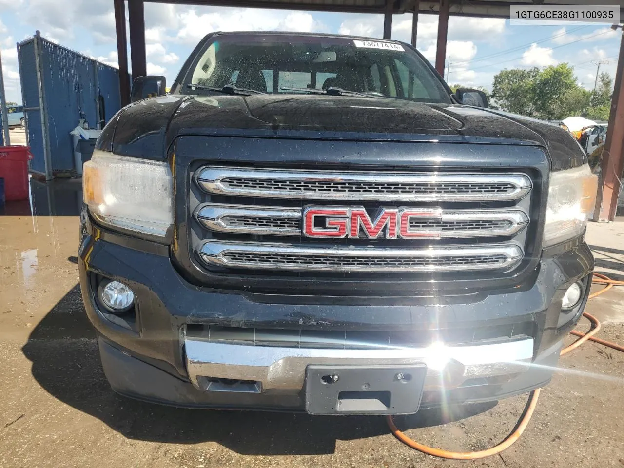 2016 GMC Canyon Sle VIN: 1GTG6CE38G1100935 Lot: 73677444