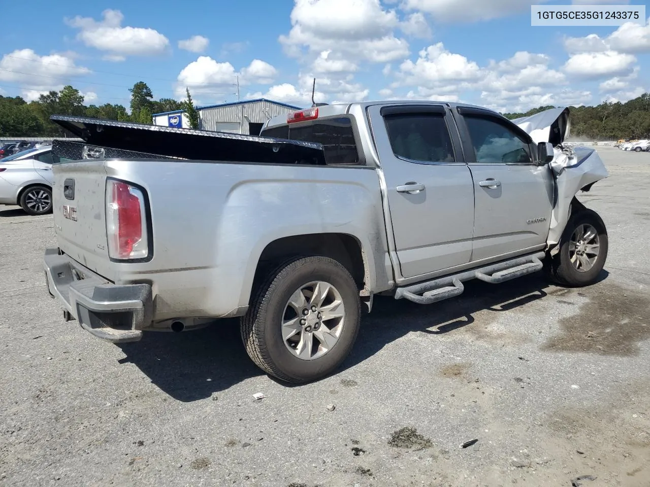 2016 GMC Canyon Sle VIN: 1GTG5CE35G1243375 Lot: 74085394