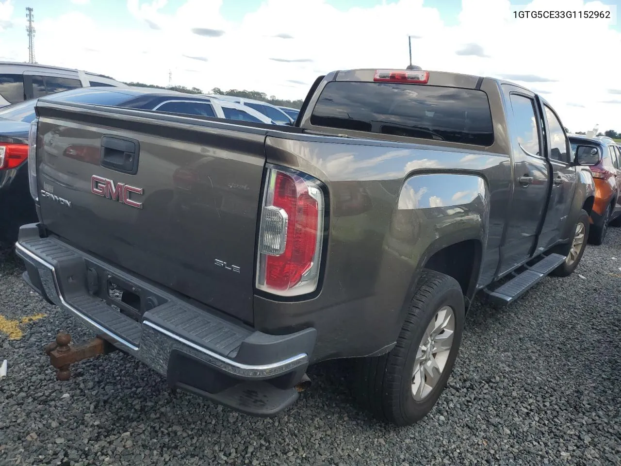 2016 GMC Canyon Sle VIN: 1GTG5CE33G1152962 Lot: 74177544