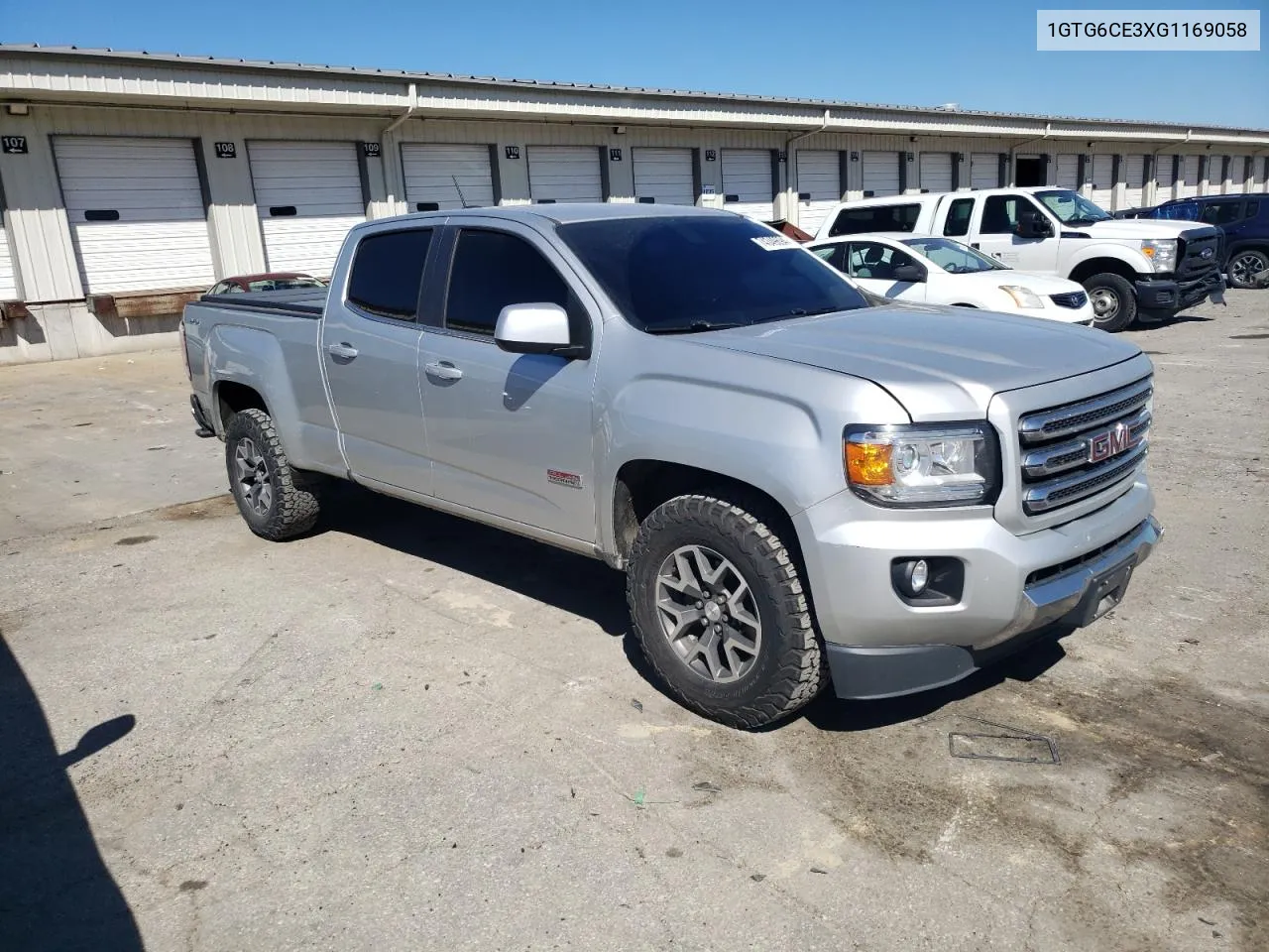 2016 GMC Canyon Sle VIN: 1GTG6CE3XG1169058 Lot: 74349694