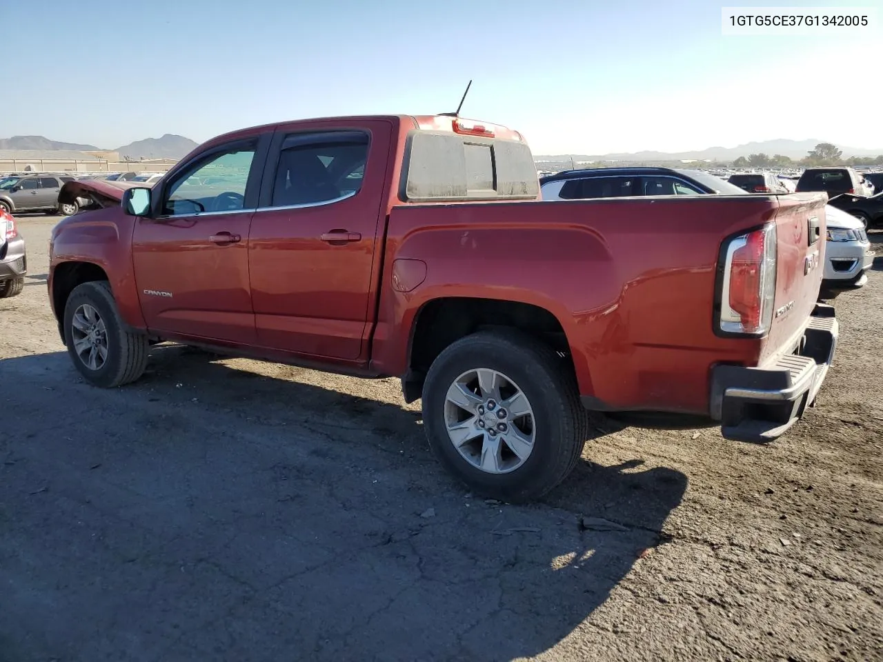 2016 GMC Canyon Sle VIN: 1GTG5CE37G1342005 Lot: 74356604