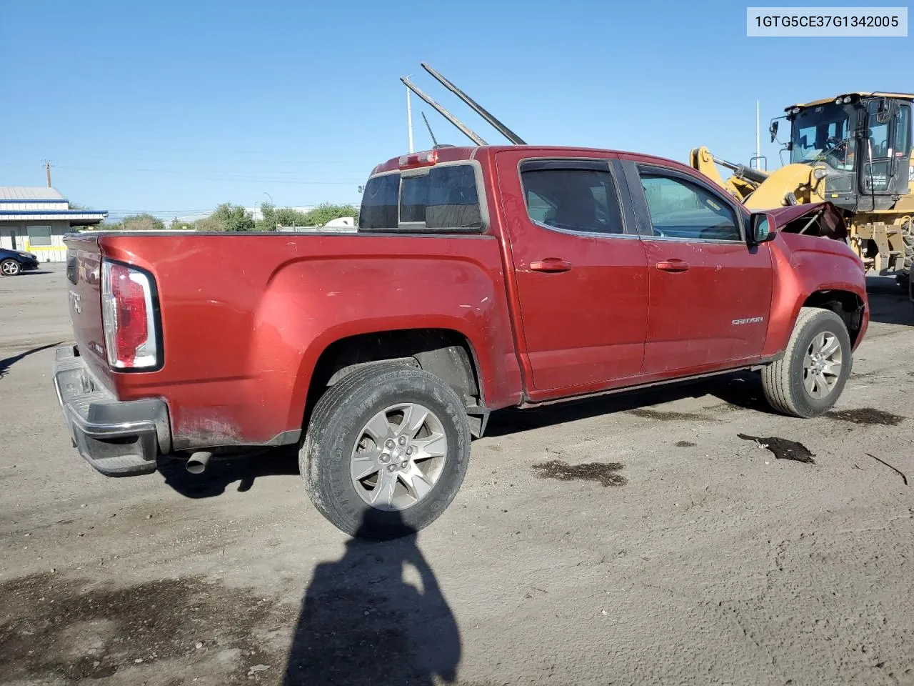 2016 GMC Canyon Sle VIN: 1GTG5CE37G1342005 Lot: 74356604