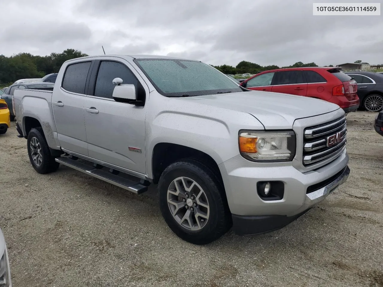 2016 GMC Canyon Sle VIN: 1GTG5CE36G1114559 Lot: 74543974