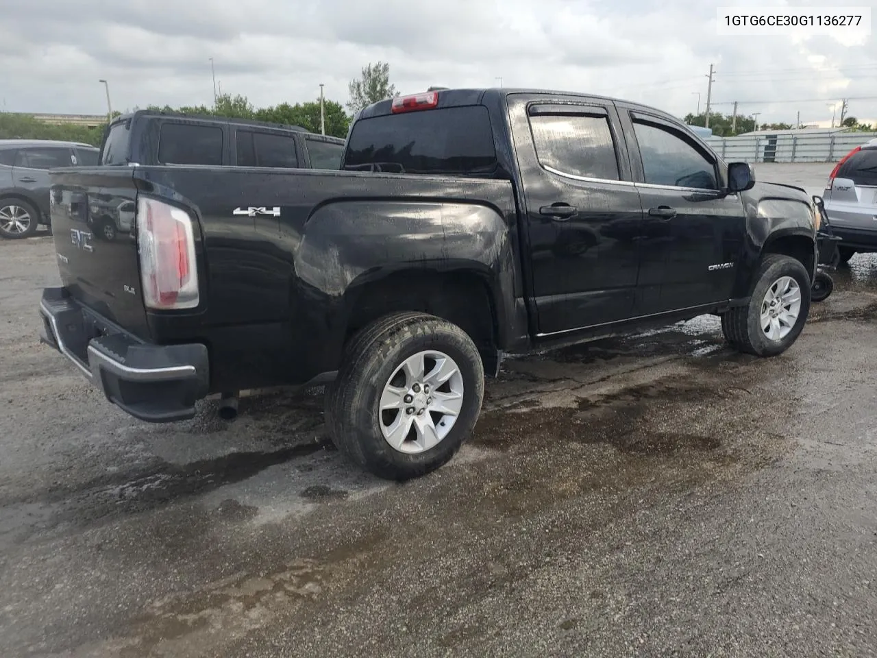 2016 GMC Canyon Sle VIN: 1GTG6CE30G1136277 Lot: 74714784