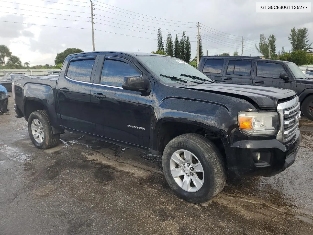 2016 GMC Canyon Sle VIN: 1GTG6CE30G1136277 Lot: 74714784