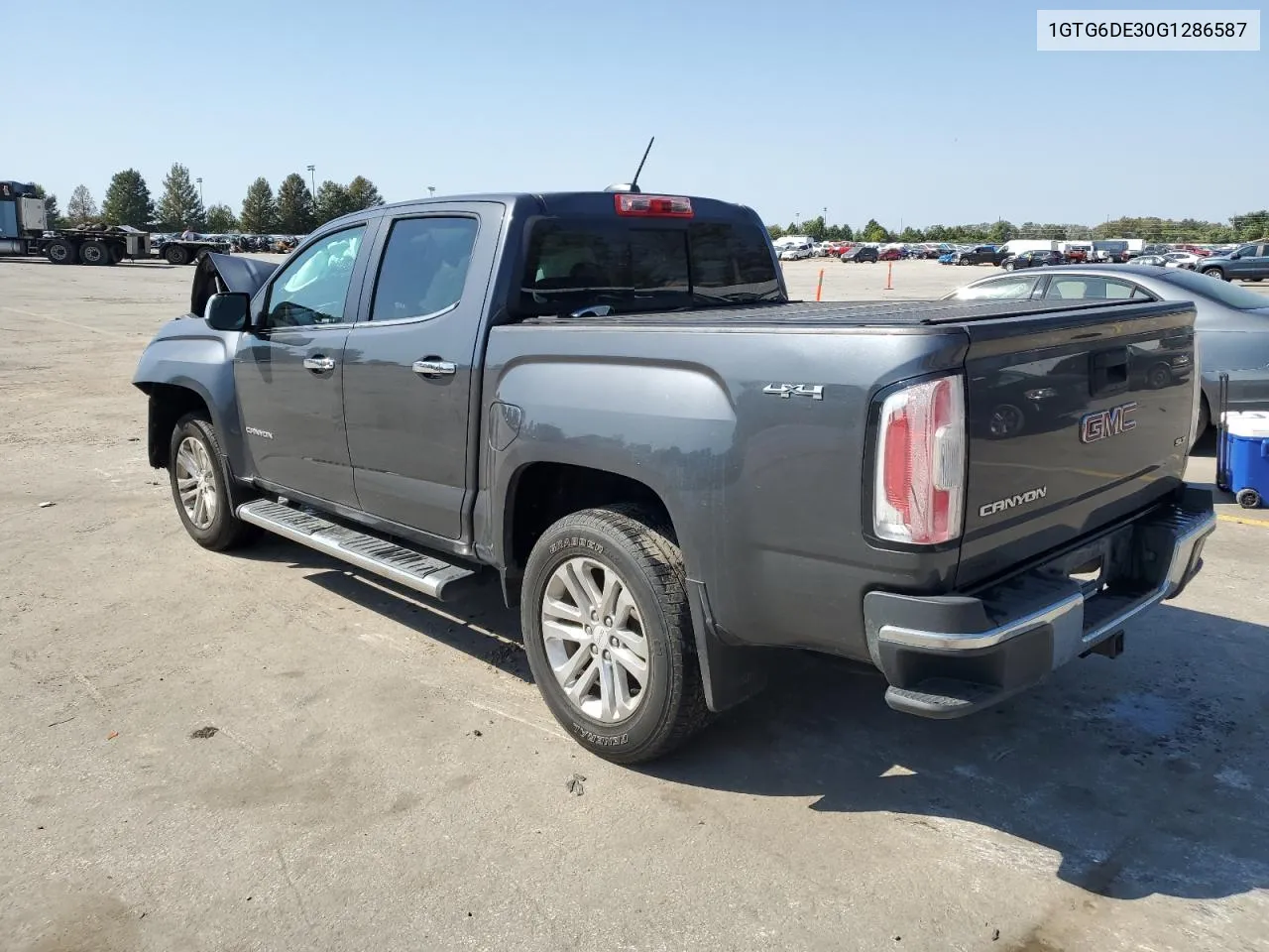 2016 GMC Canyon Slt VIN: 1GTG6DE30G1286587 Lot: 74897394