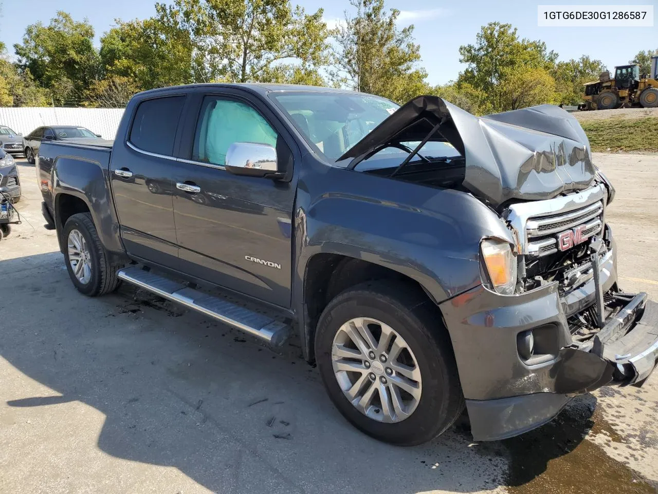 2016 GMC Canyon Slt VIN: 1GTG6DE30G1286587 Lot: 74897394