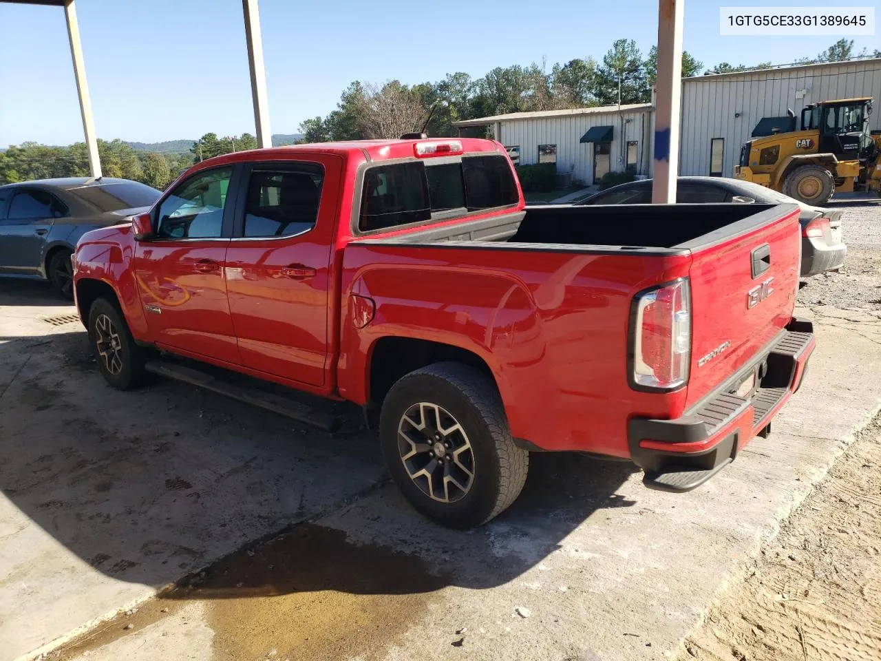 1GTG5CE33G1389645 2016 GMC Canyon Sle