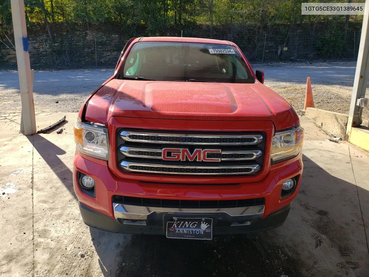 1GTG5CE33G1389645 2016 GMC Canyon Sle