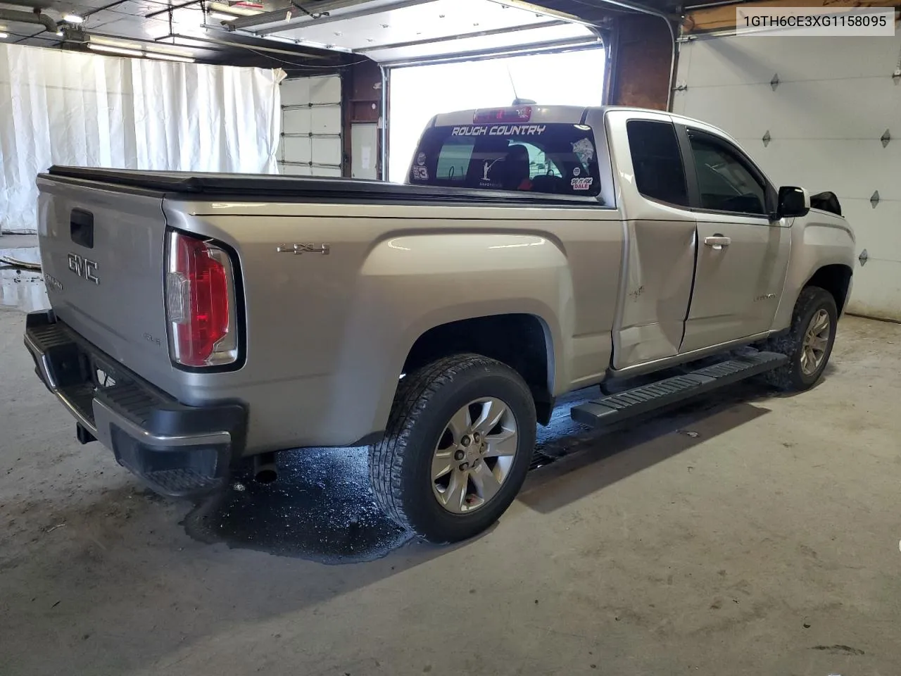 1GTH6CE3XG1158095 2016 GMC Canyon Sle