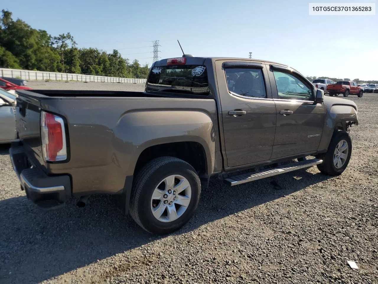 2016 GMC Canyon Sle VIN: 1GTG5CE37G1365283 Lot: 76207044