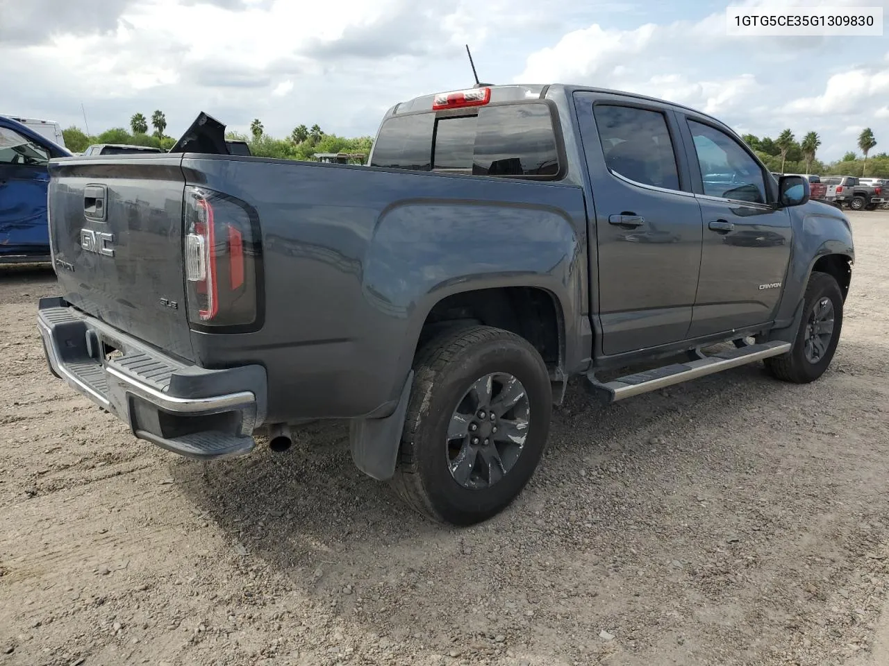 2016 GMC Canyon Sle VIN: 1GTG5CE35G1309830 Lot: 76626154