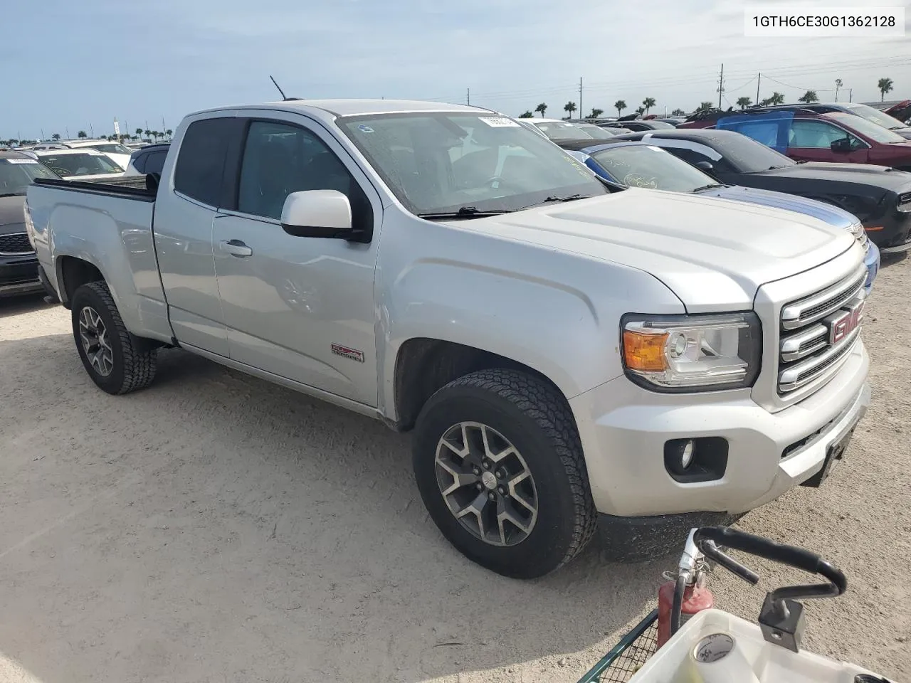 2016 GMC Canyon Sle VIN: 1GTH6CE30G1362128 Lot: 76662734