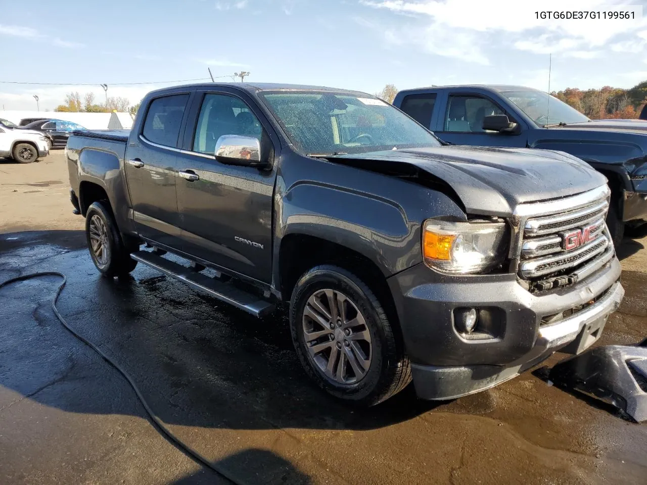 2016 GMC Canyon Slt VIN: 1GTG6DE37G1199561 Lot: 76739744