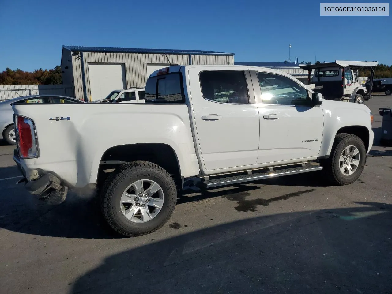 2016 GMC Canyon Sle VIN: 1GTG6CE34G1336160 Lot: 76743624