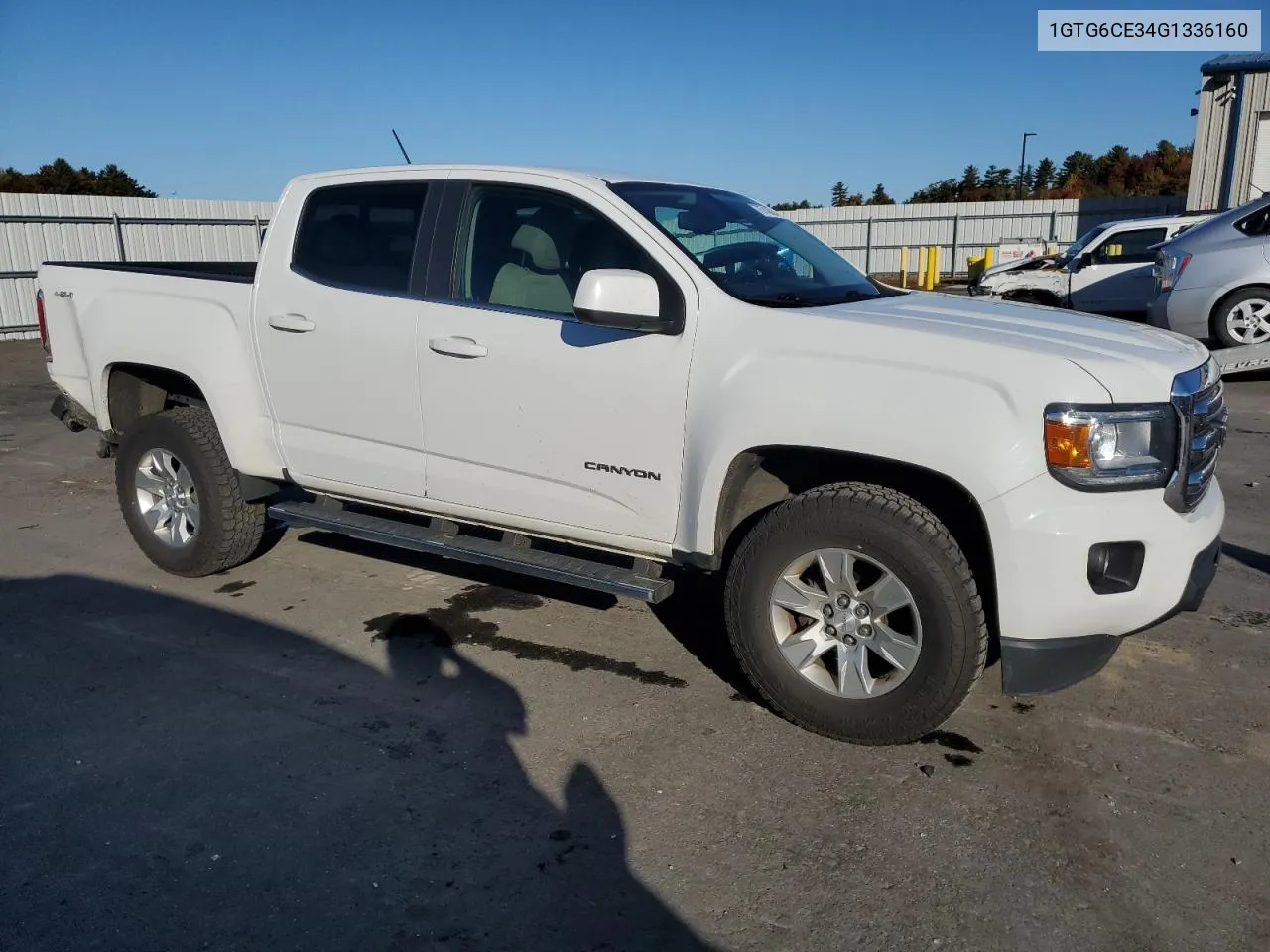 2016 GMC Canyon Sle VIN: 1GTG6CE34G1336160 Lot: 76743624