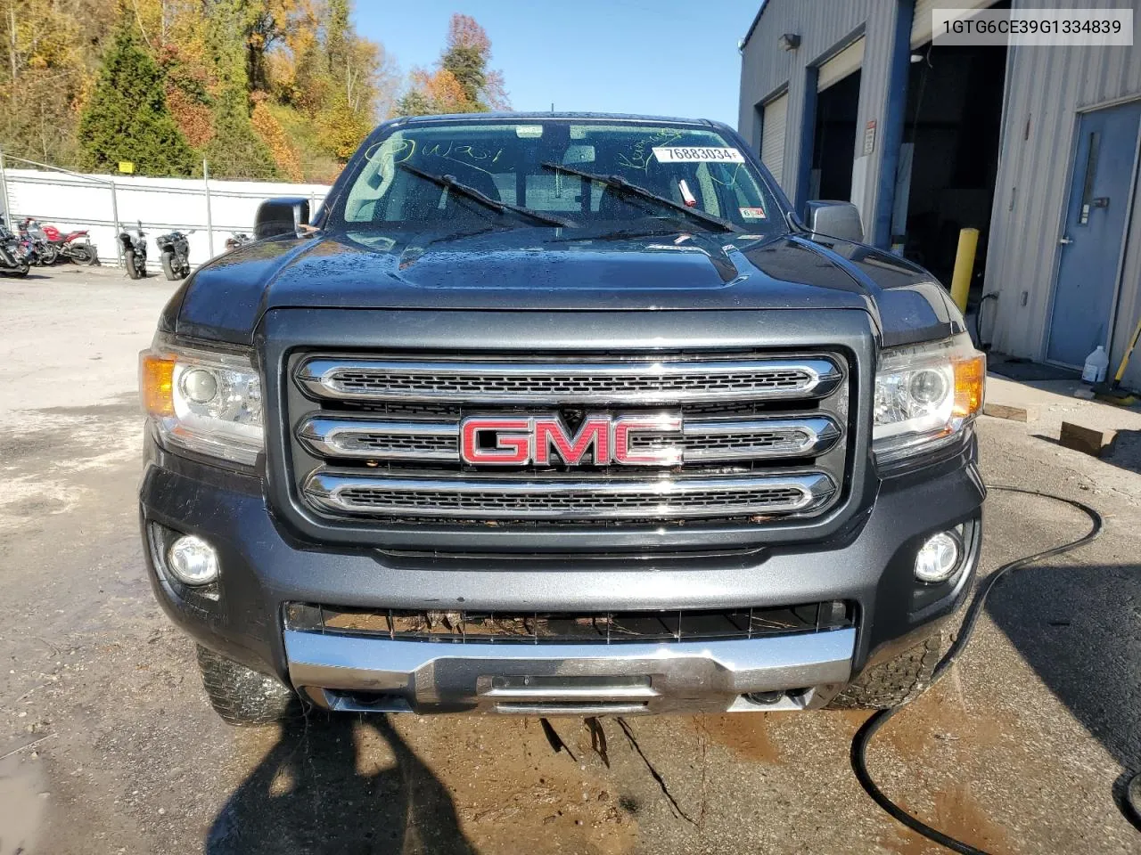 2016 GMC Canyon Sle VIN: 1GTG6CE39G1334839 Lot: 76883034