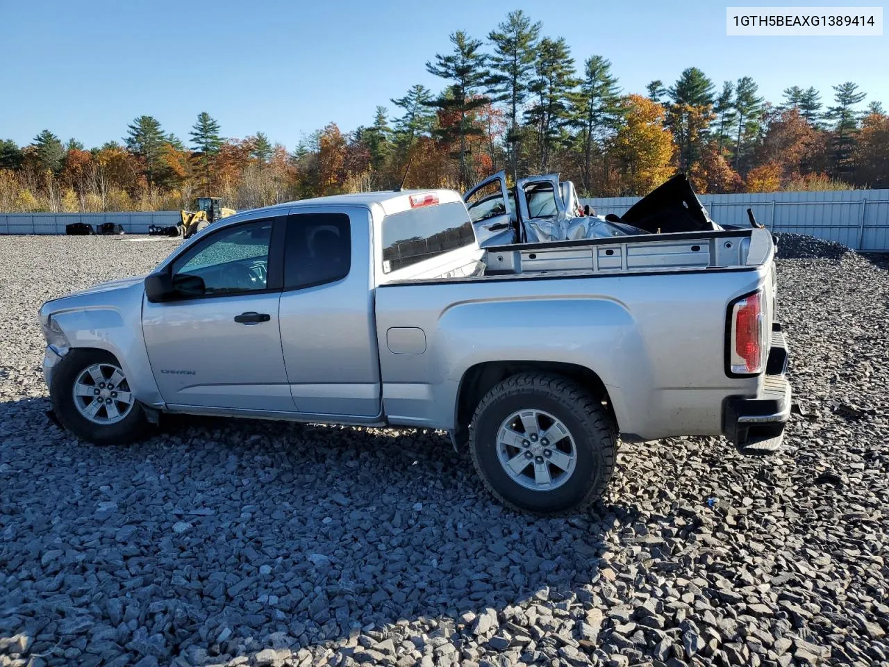 2016 GMC Canyon VIN: 1GTH5BEAXG1389414 Lot: 77198134