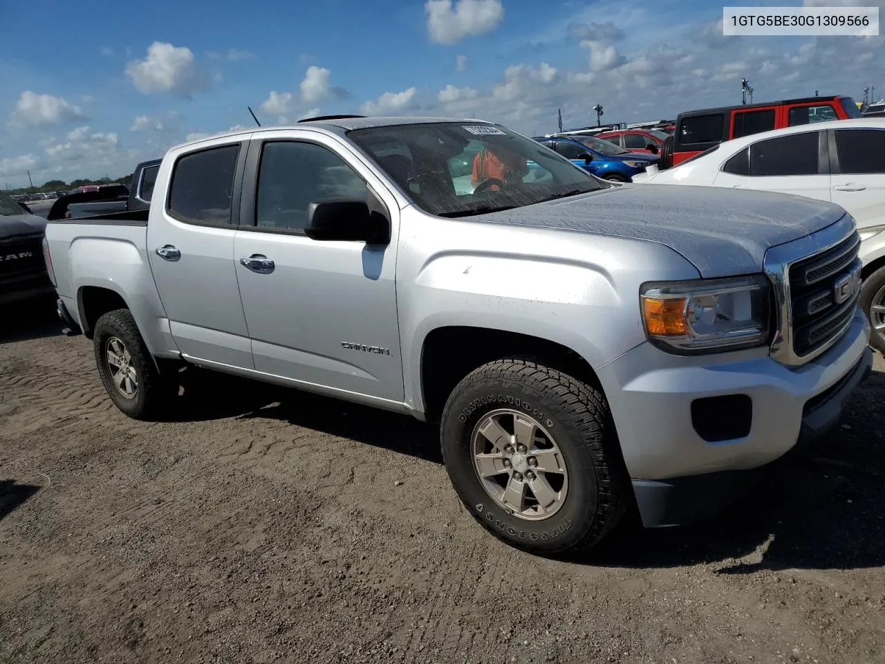 2016 GMC Canyon VIN: 1GTG5BE30G1309566 Lot: 77503514