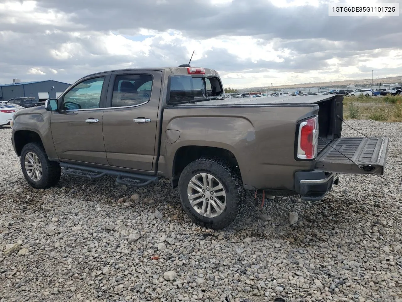 2016 GMC Canyon Slt VIN: 1GTG6DE35G1101725 Lot: 77587464