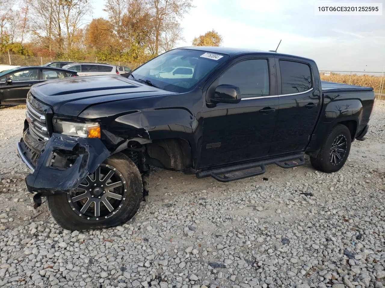 2016 GMC Canyon Sle VIN: 1GTG6CE32G1252595 Lot: 77763894