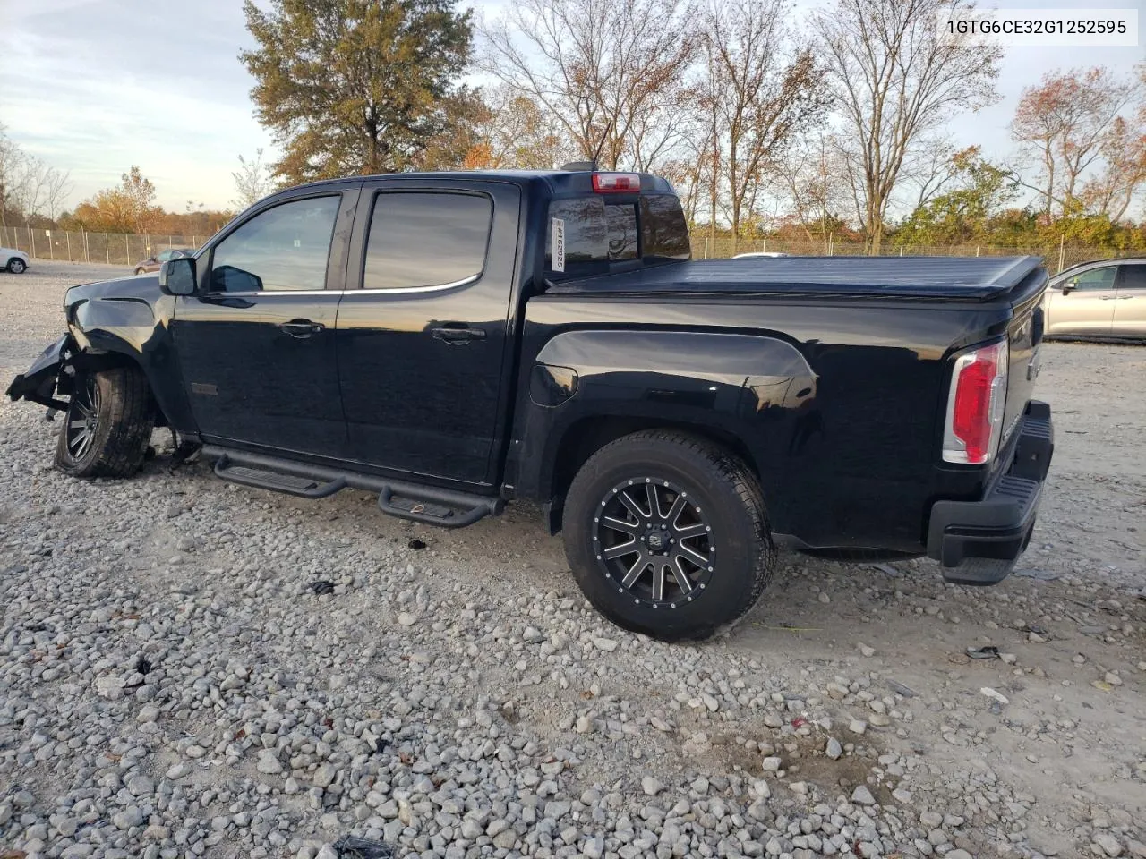 2016 GMC Canyon Sle VIN: 1GTG6CE32G1252595 Lot: 77763894