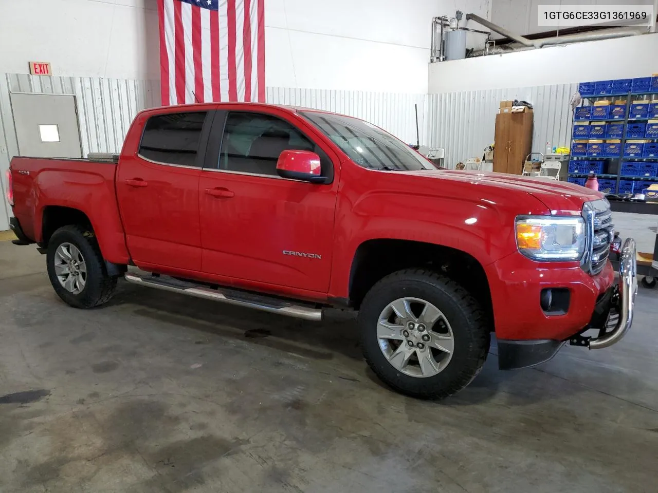 2016 GMC Canyon Sle VIN: 1GTG6CE33G1361969 Lot: 77837694