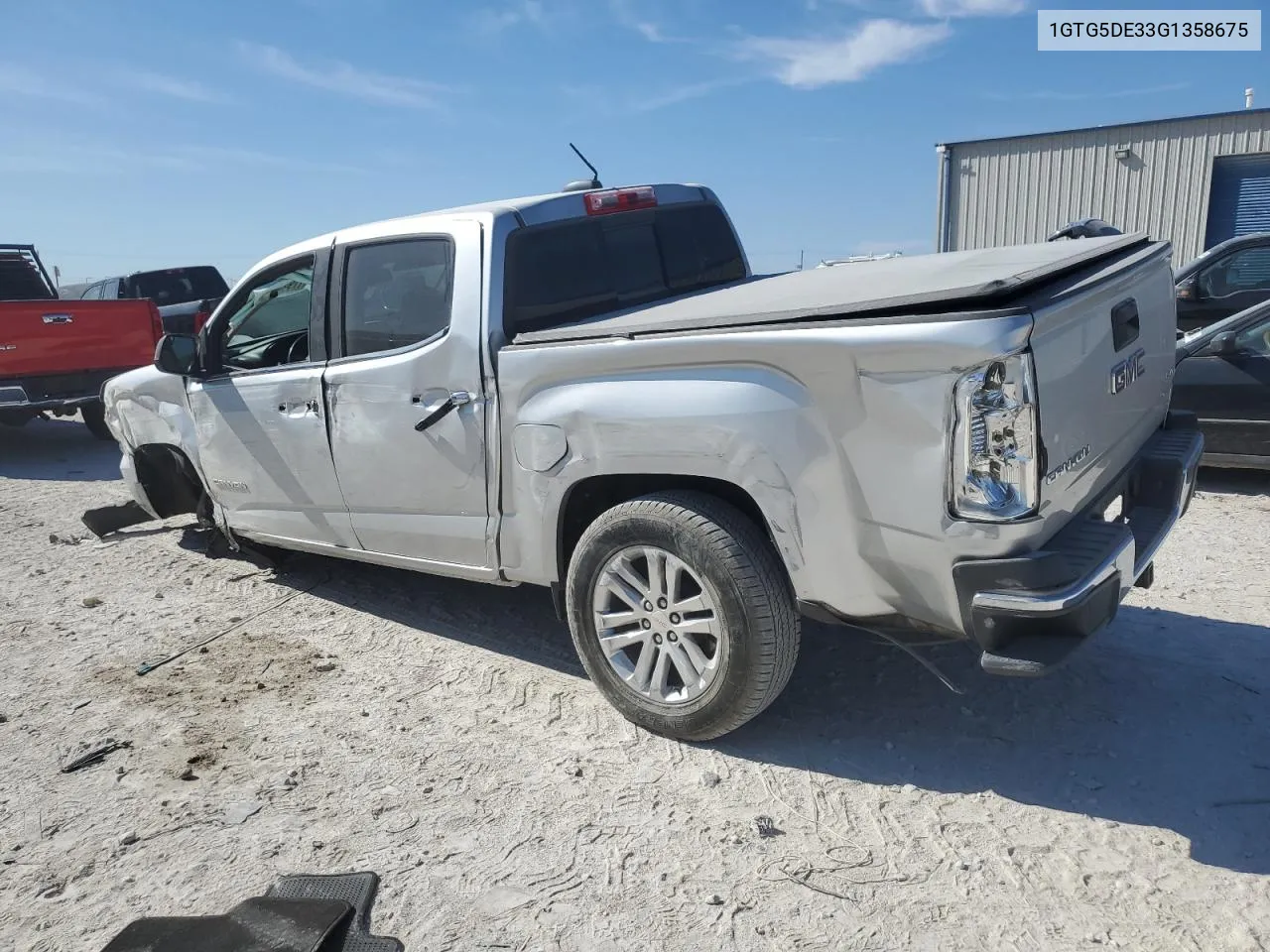 2016 GMC Canyon Slt VIN: 1GTG5DE33G1358675 Lot: 77940834