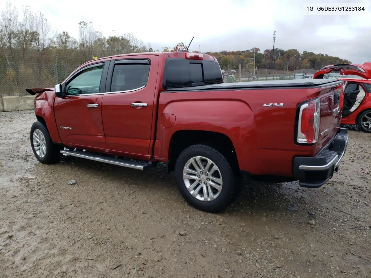 2016 GMC Canyon Slt VIN: 1GTG6DE37G1283184 Lot: 79016344