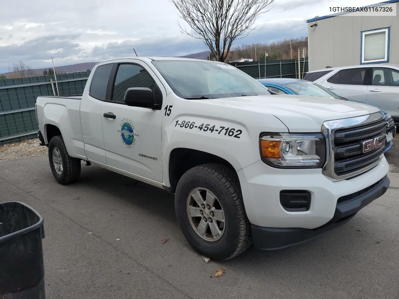 2016 GMC Canyon VIN: 1GTH5BEAXG1167326 Lot: 79257334