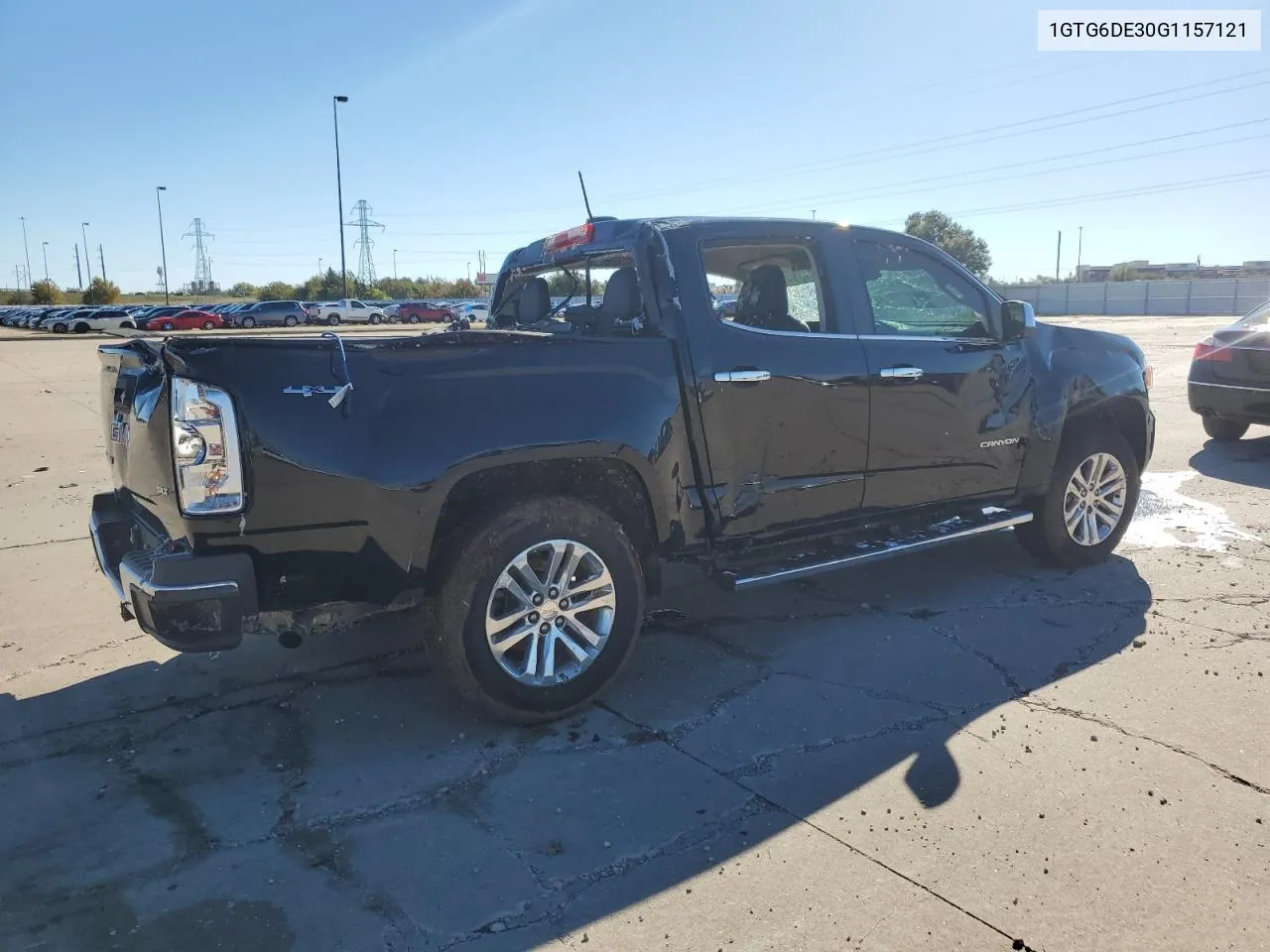 2016 GMC Canyon Slt VIN: 1GTG6DE30G1157121 Lot: 79773114