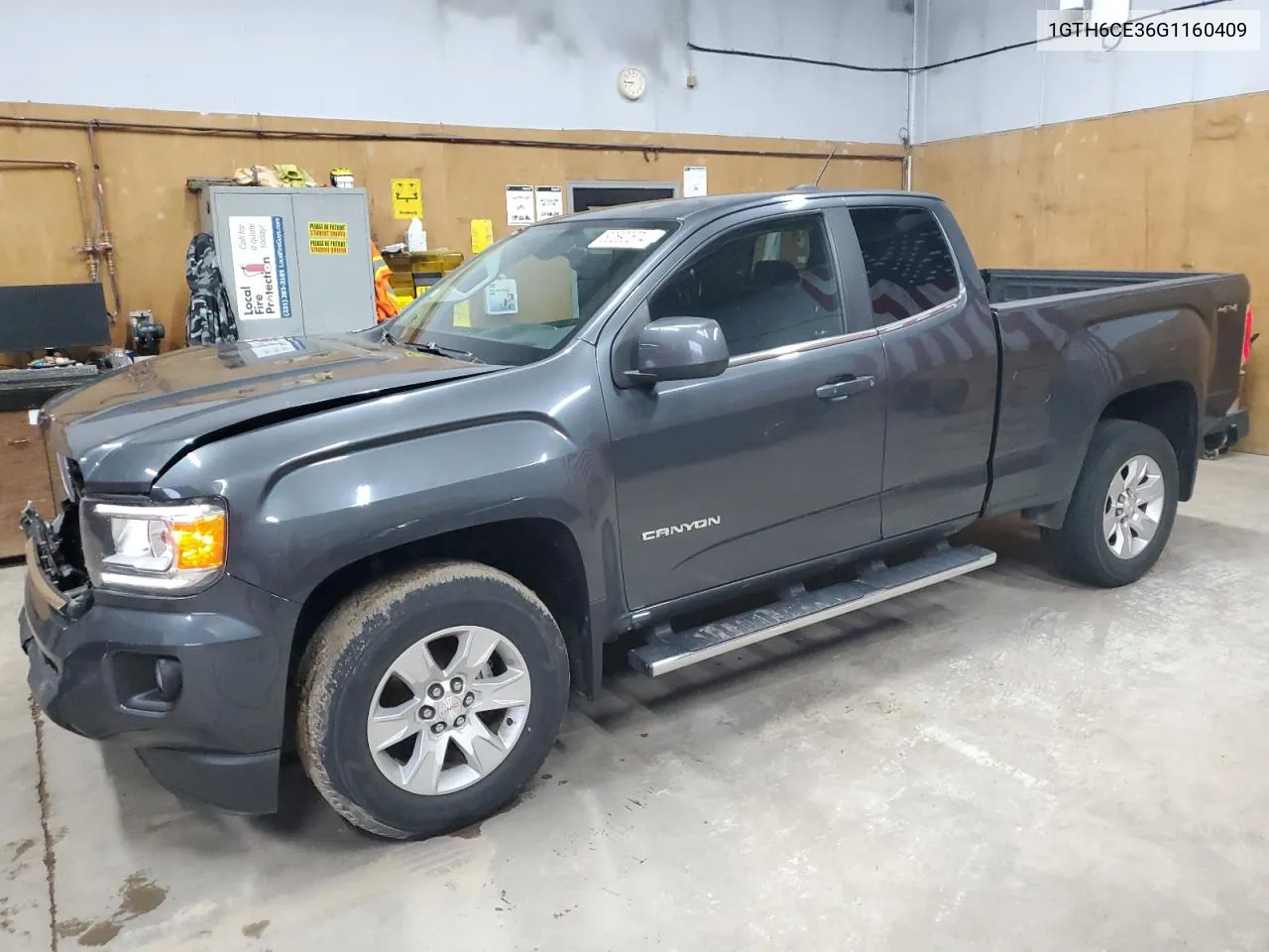 2016 GMC Canyon Sle VIN: 1GTH6CE36G1160409 Lot: 80590674