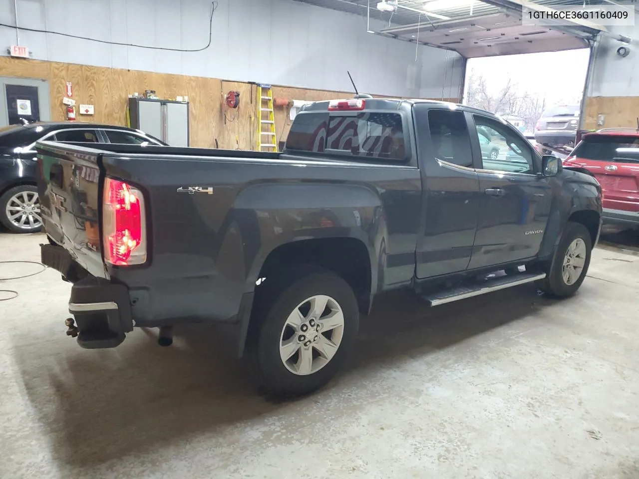 2016 GMC Canyon Sle VIN: 1GTH6CE36G1160409 Lot: 80590674