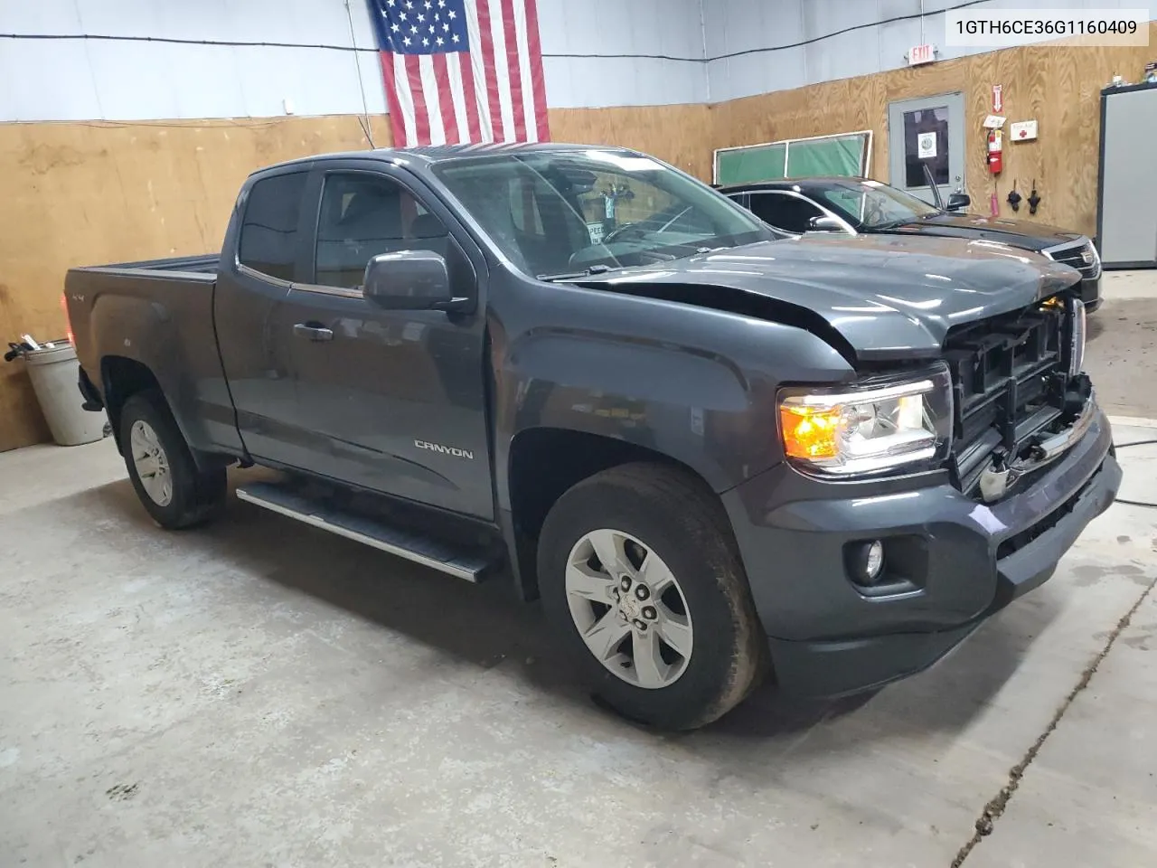 2016 GMC Canyon Sle VIN: 1GTH6CE36G1160409 Lot: 80590674