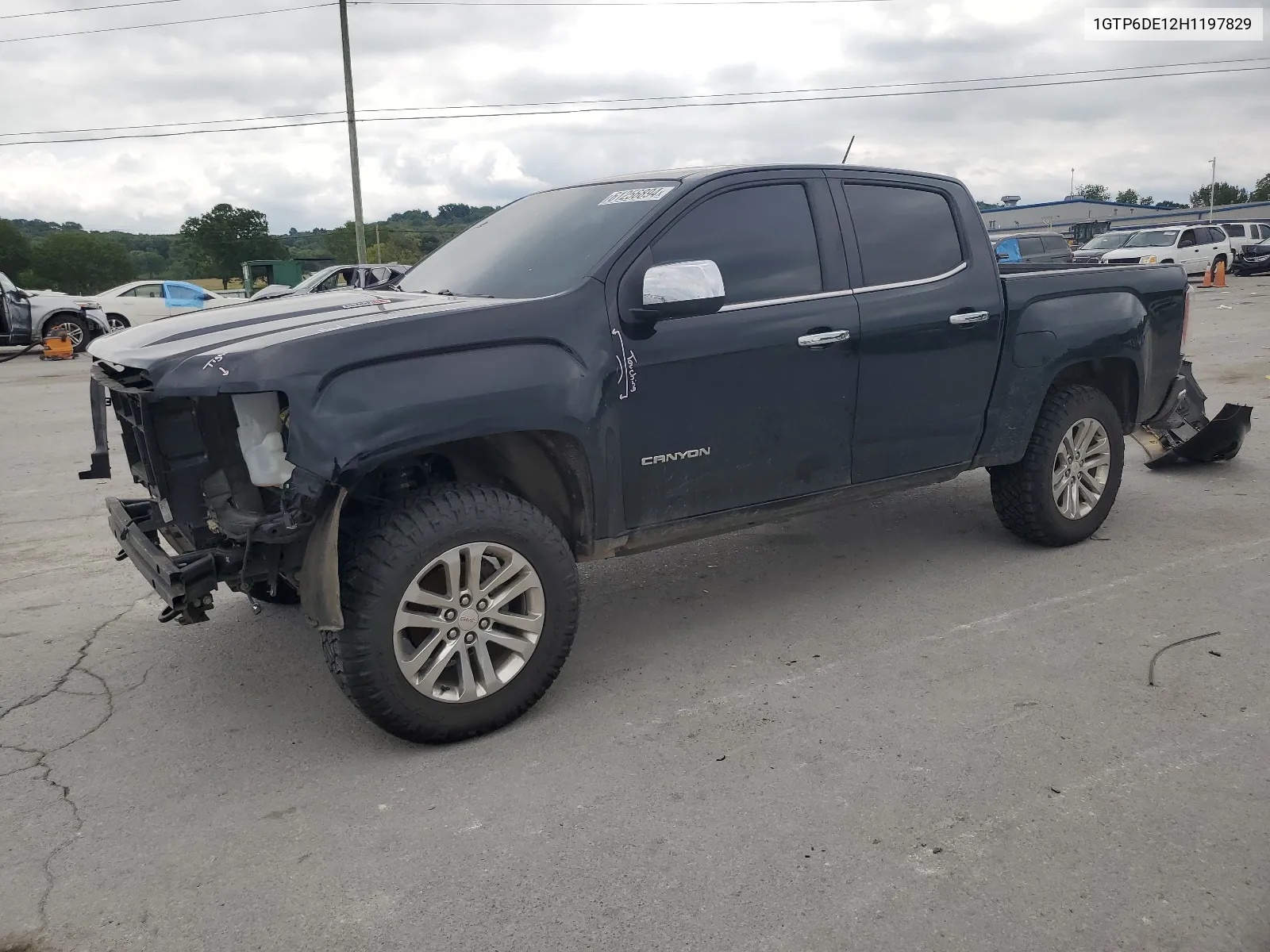 2017 GMC Canyon Slt VIN: 1GTP6DE12H1197829 Lot: 61256894