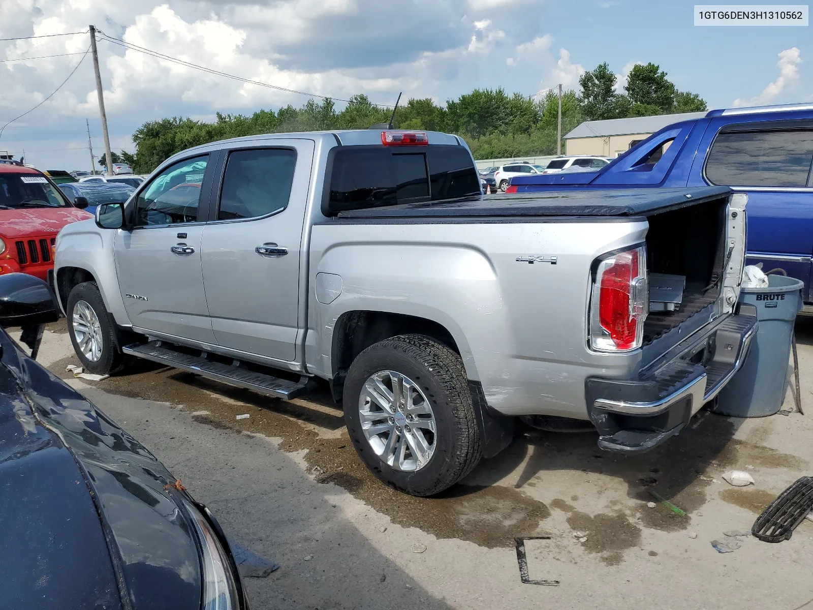 2017 GMC Canyon Slt VIN: 1GTG6DEN3H1310562 Lot: 64021744