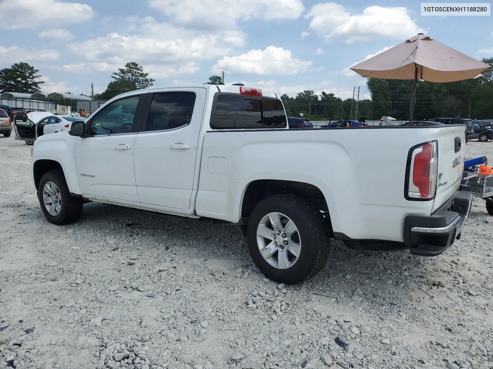 1GTG5CENXH1188280 2017 GMC Canyon Sle