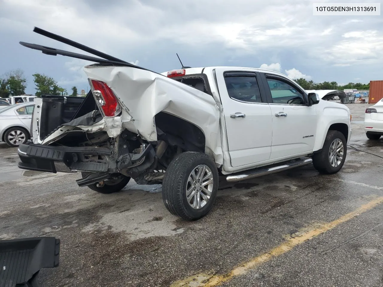 2017 GMC Canyon Slt VIN: 1GTG5DEN3H1313691 Lot: 68253144